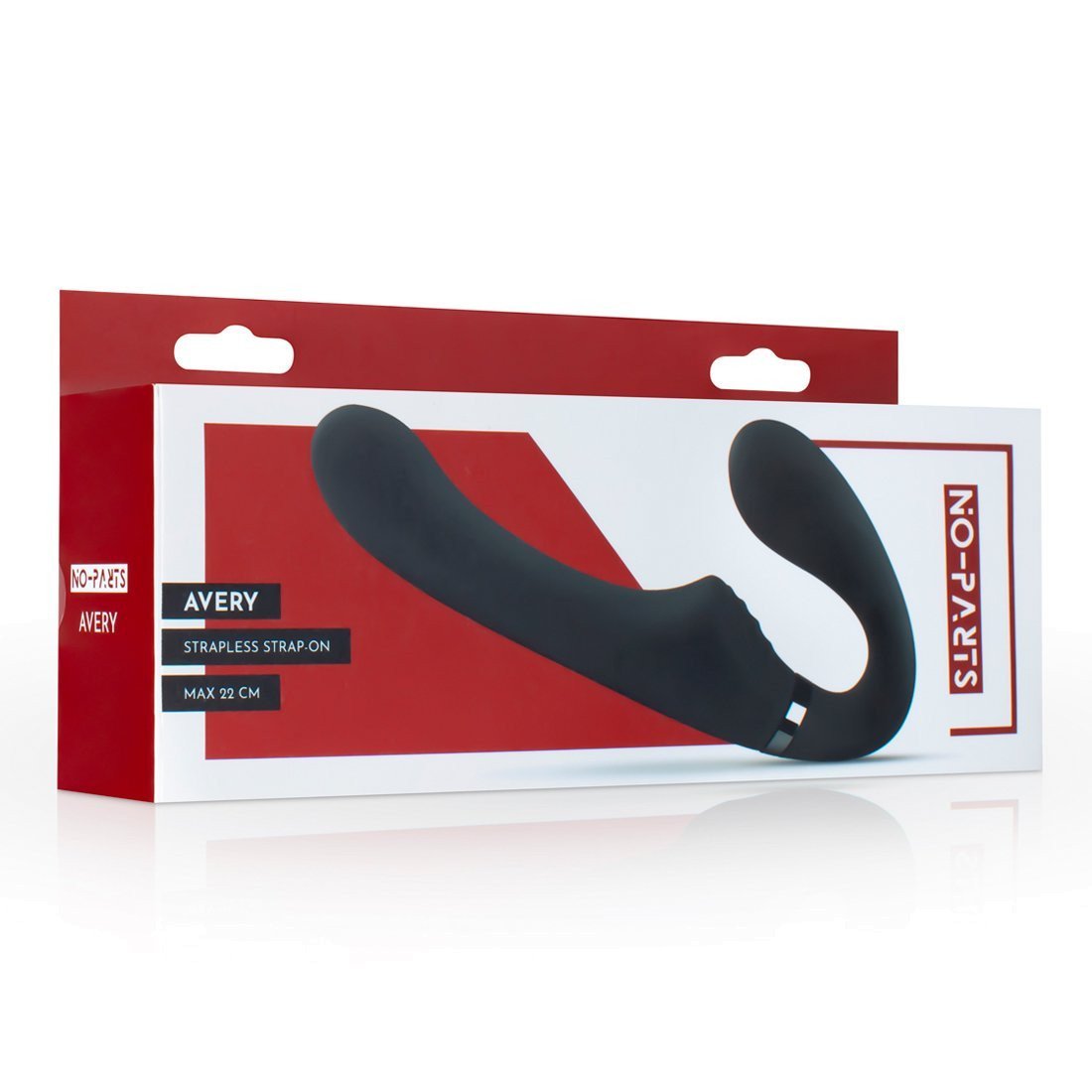 Vibruojantis strap-on be dirželių „Avery“ - No-Parts