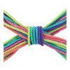 Suvaržymo virvė „Bondage Rope Multicolor Bright“, 10 m - Ouch!