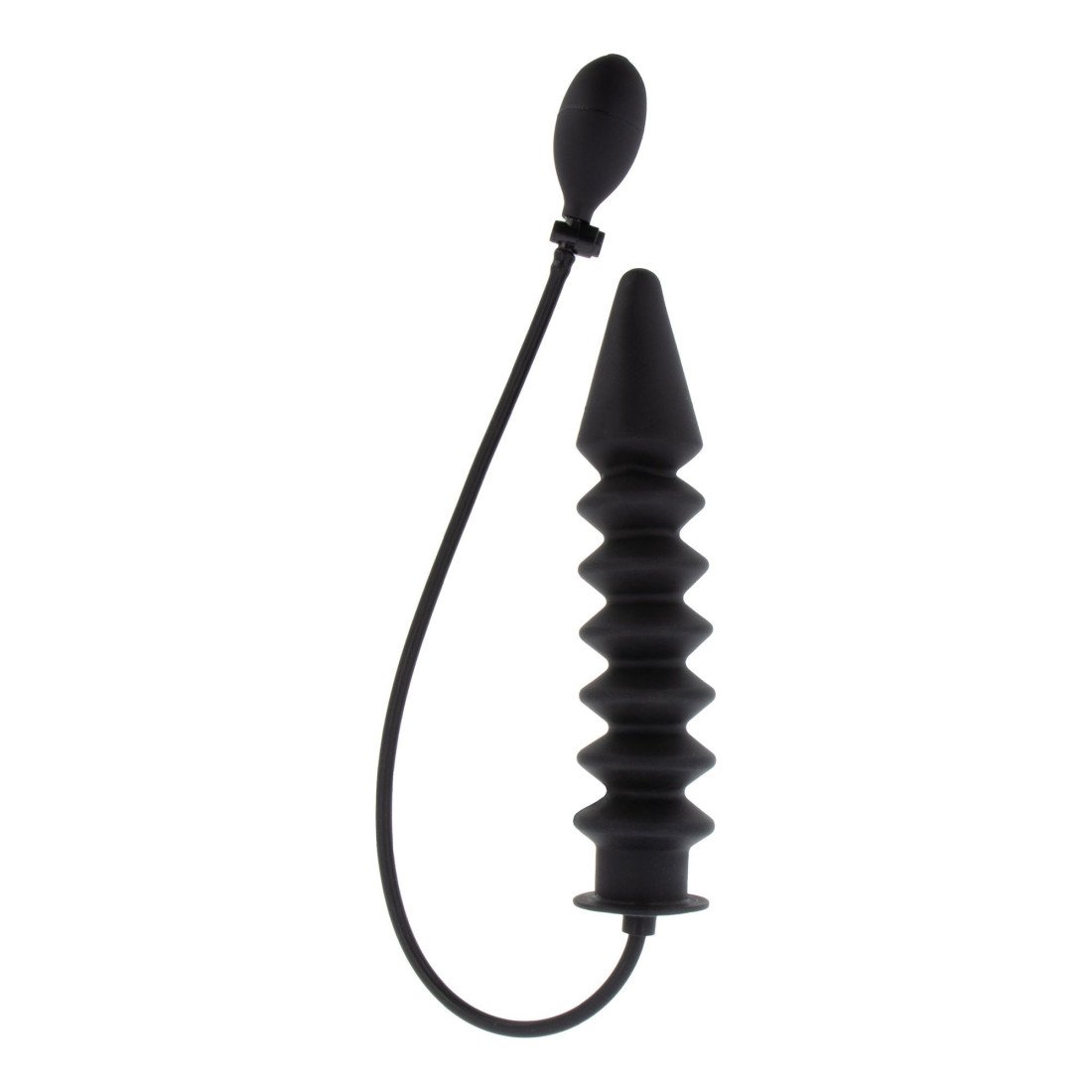 Pripučiamas analinis kaištis „Inflatable Ribbed Plug Expert“ - Extreme