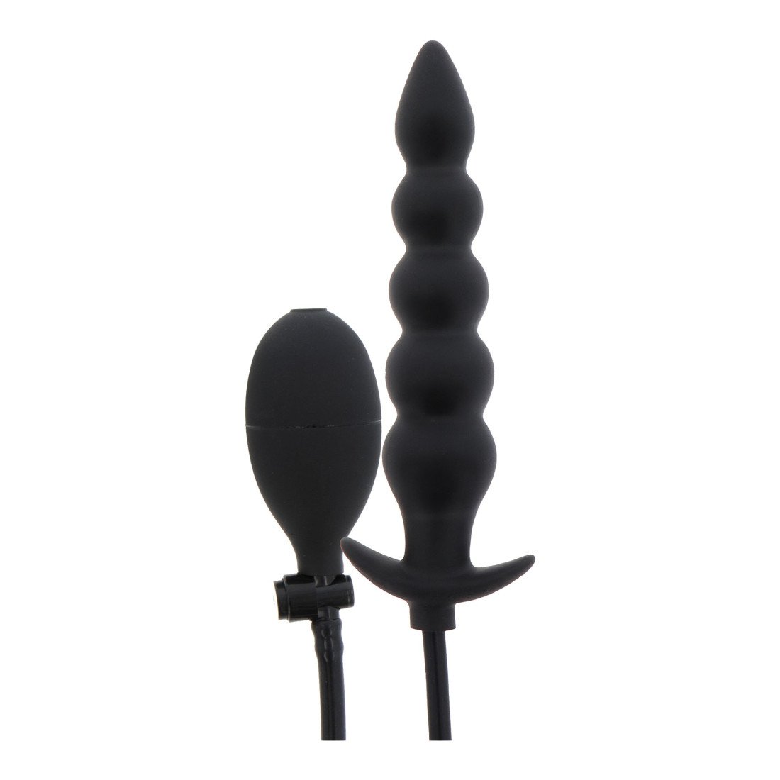 Pripučiami analiniai karoliukai „Inflatable Ribbed Plug Advanced“ - Extreme