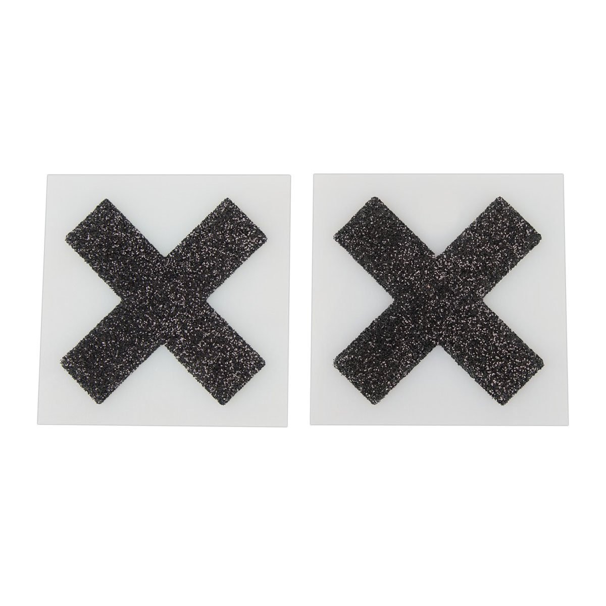 Spenelių lipdukai „Nipple Stickers Cross“ - Cottelli Collection