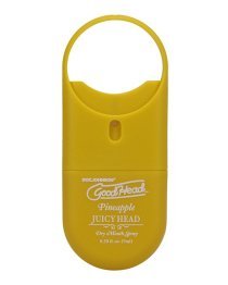 Purškalas oraliniam seksui „GoodHead To-Go Pineapple“, 9 ml - Doc Johnson