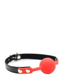Silikoninis burnos kaištis „Silicone Ball Gag with Padlock“ - Latetobed