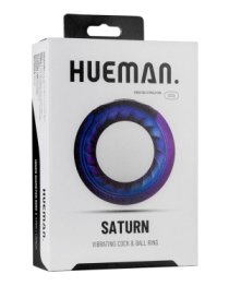 Vibruojantis penio - sėklidžių žiedas „Saturn“ - Hueman