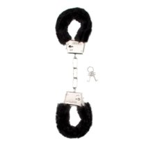 Antrankiai „Furry Handcuffs“ - Shots Toys