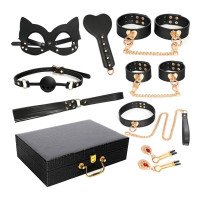Suvaržymo rinkinys „Bondage Kit 8 pcs with Case“ - Latetobed
