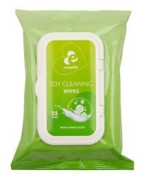 Sekso žaislų valymo servetėlės „Toy Cleaning Wipes“, 25 vnt. - EasyGlide
