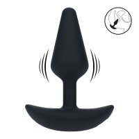 Vibruojantis analinis kaištis „Classic Vibrating Silicone Anal Plug“ - Levelz