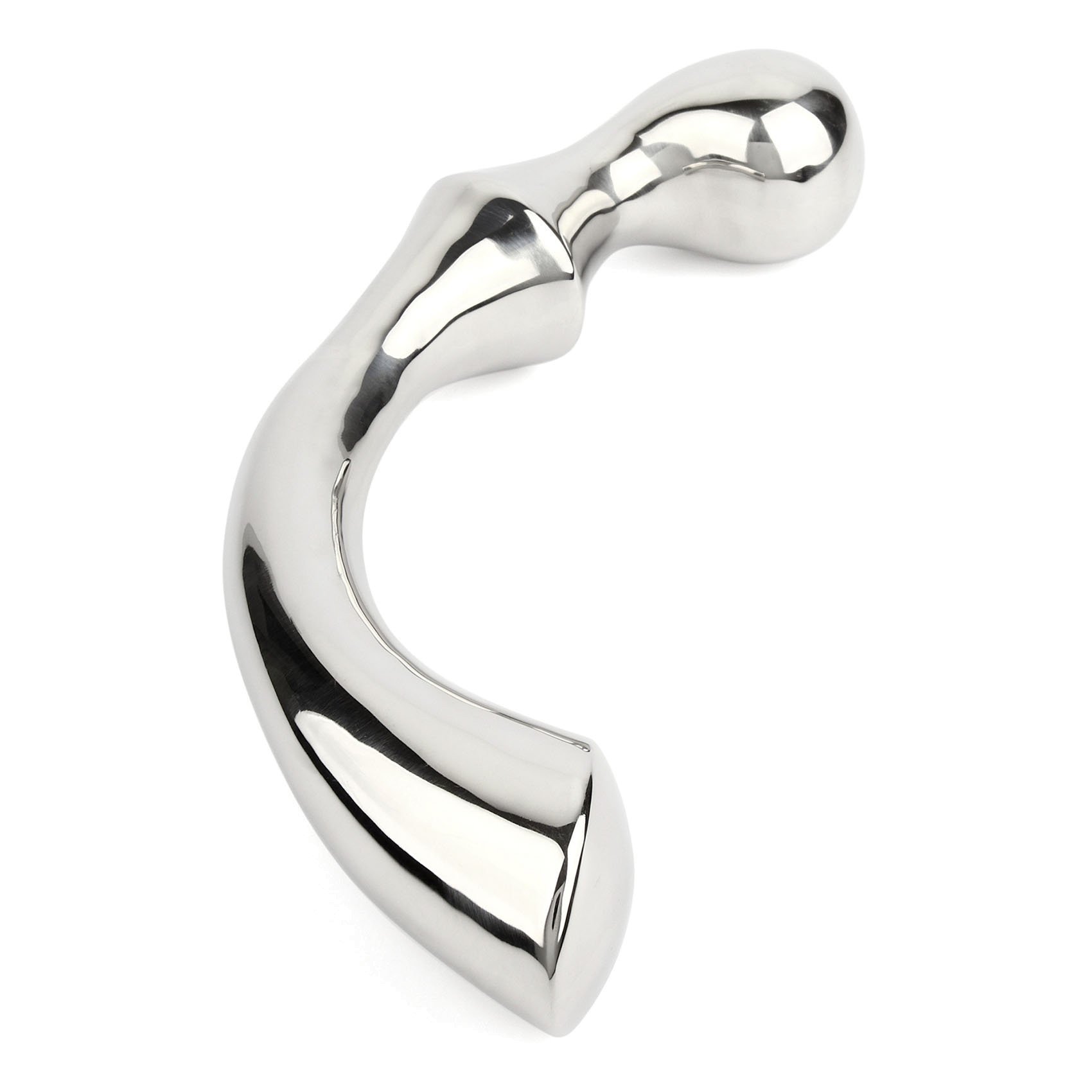 Metalinis dildo „Deluxe G-Spot Wand“ - Mr. Steel