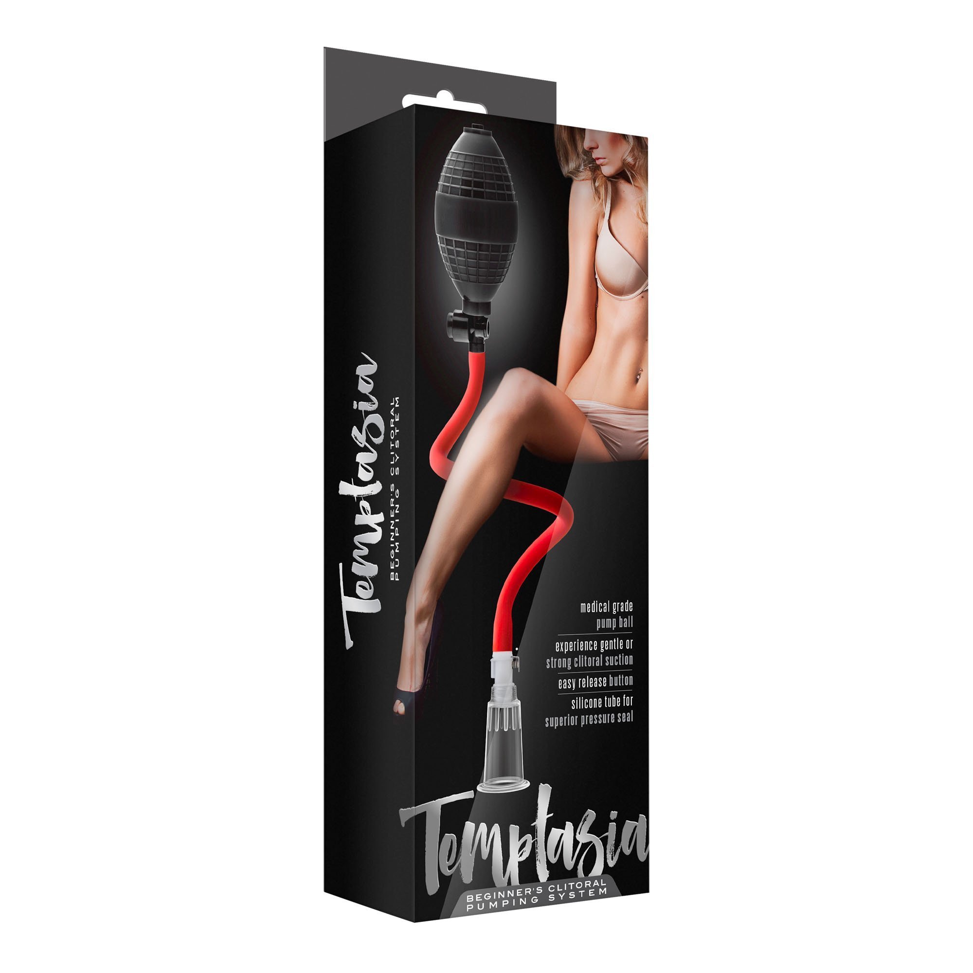 Klitorio pompa „Temptasia Beginner's Clitoral Pumping System“ - Blush