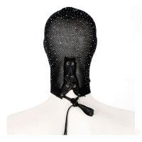Kaukė „Lace Hood with Shiny Diamonds“ - Latetobed