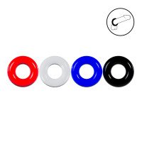 Penio žiedų rinkinys „Multi-Color Cockring Set“ - Levelz