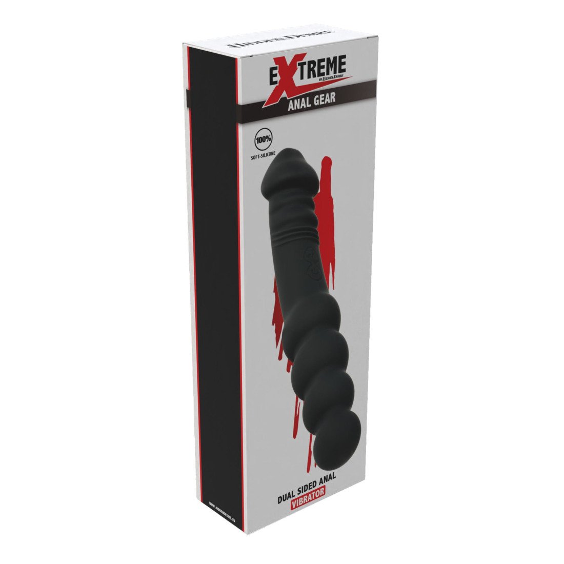 Dvipusis analinis vibratorius „Dual Sided Anal Vibrator“ - Extreme