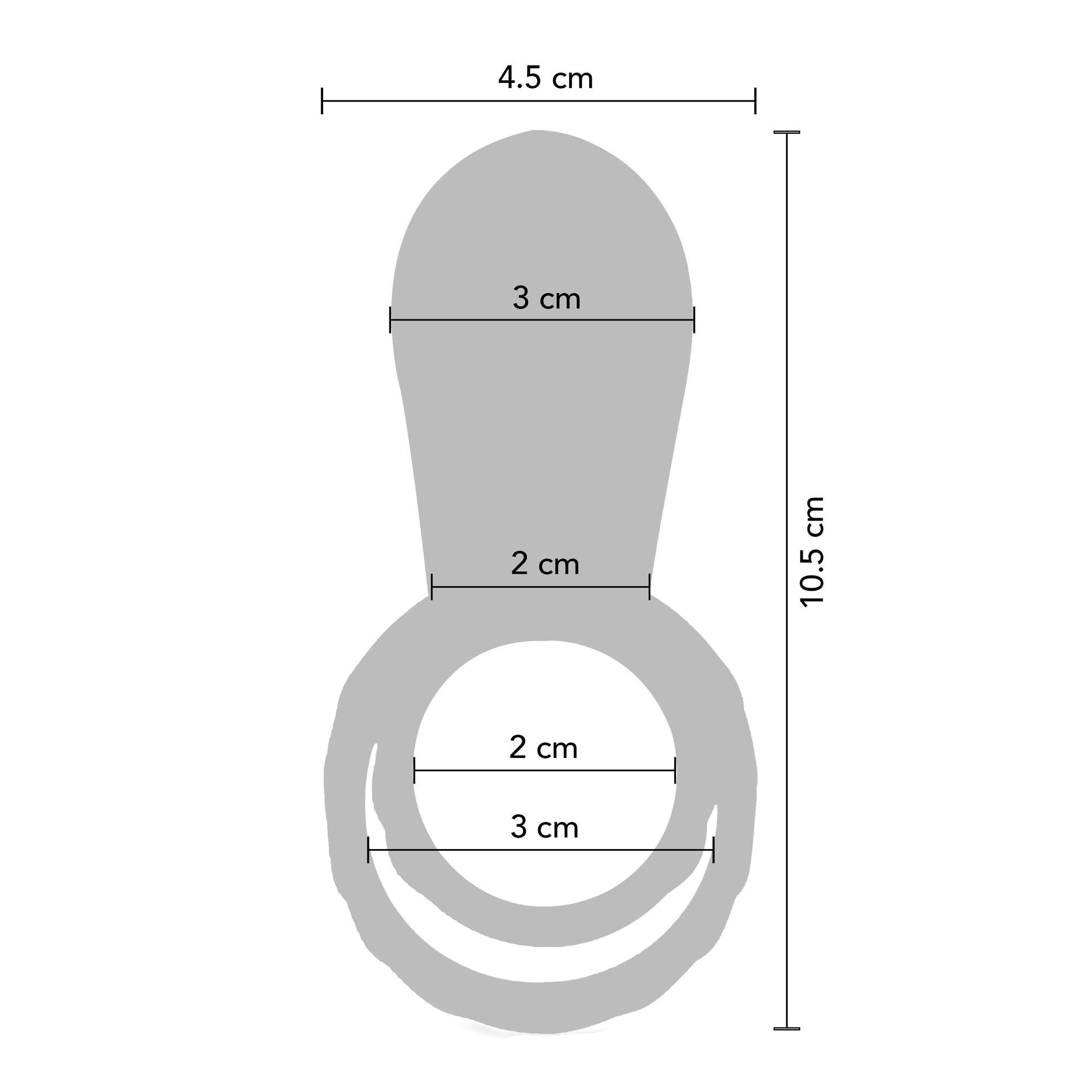 Įkraunamas penio žiedas „Couples Vibrator Ring“ - Xocoon