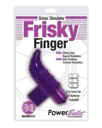 Vibruojantis antpirštis „Frisky Finger“ - BMS Factory