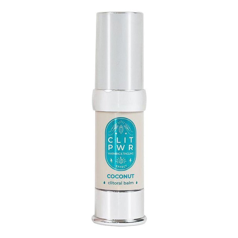 Stimuliuojantis balzamas klitoriui „Clit PWR - Coconut“, 15 ml - Secret Play