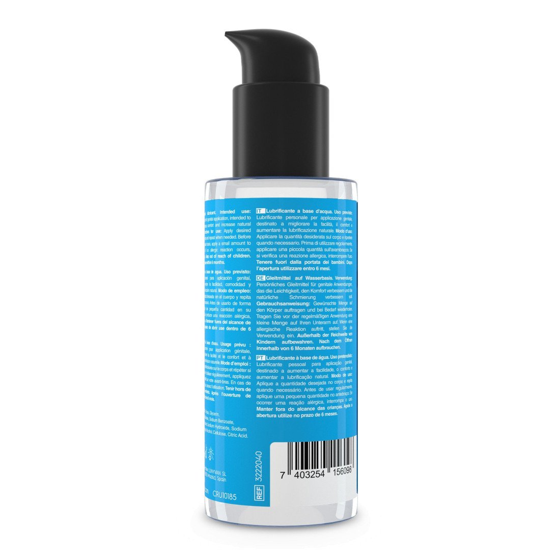 Vandens pagrindo lubrikantas „Take a Walk On the Slippery Side“, 100 ml - Crushious
