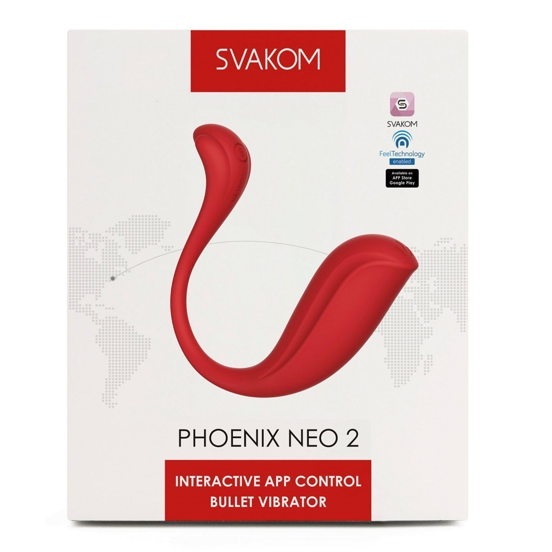 Išmanusis vibruojantis kiaušinėlis „Phoenix Neo 2“ - Svakom