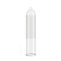 Stimuliuojantys prezervatyvai „Ribbed Passion“, 12 vnt. - Pasante