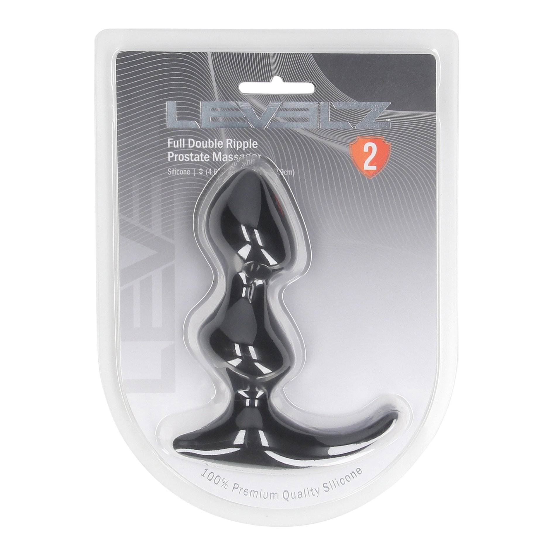 Prostatos masažuoklis „Full Double Ripple Prostate Massager“ - Levelz