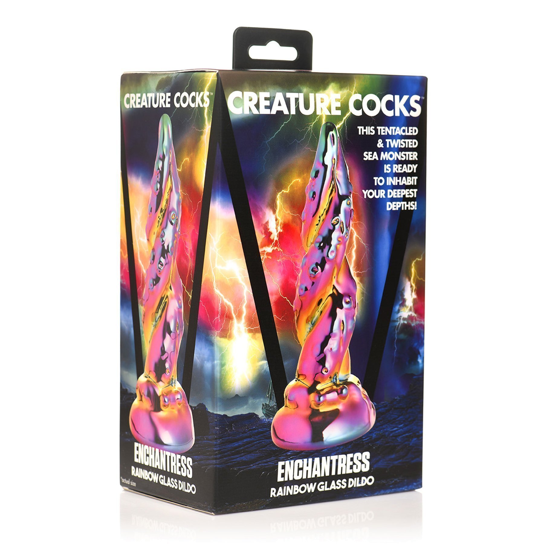 Stiklinis dildo „Enchantress“ - XR