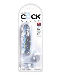 Falo imitatorius „Clear Nr. 6“ - King COCK