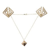 Spenelių spaustukai „Adjustable Metal Nipple Clamps with Heavy Pendant“ - Lockink