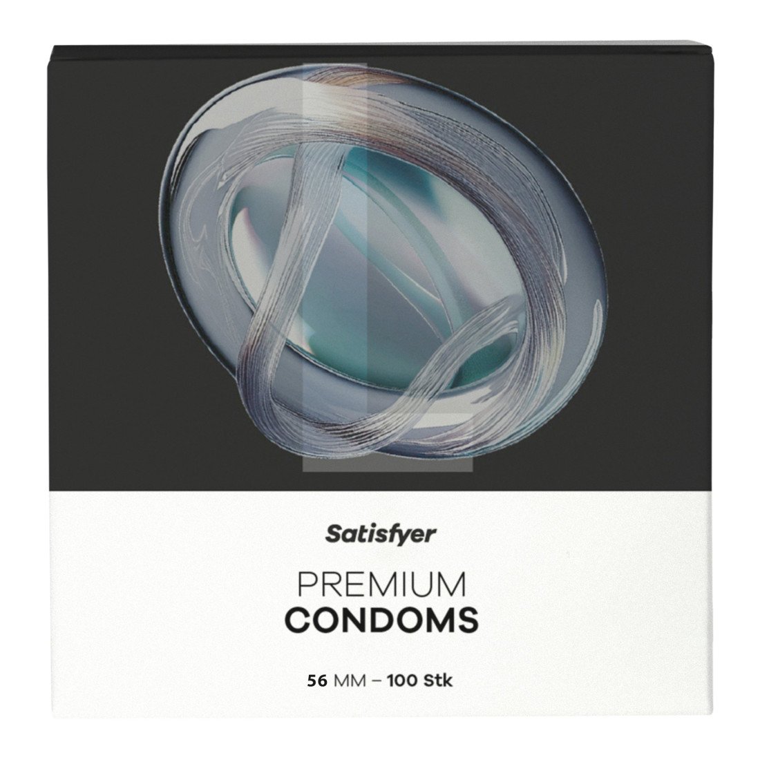 Prezervatyvai „Premium Condoms 56 mm“, 100 vnt. - Satisfyer