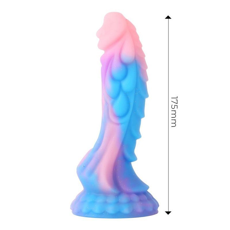 Tamsoje šviečiantis dildo „Dragon“ - Engily Ross