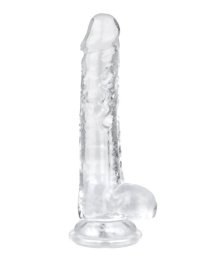 Falo imitatorius „Transparent Dildo 19 cm“ - EasyToys