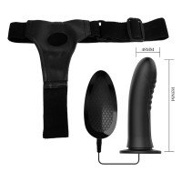 Vibruojantis tuščiaviduris strap-on dildo „Myron“ - Pretty Love