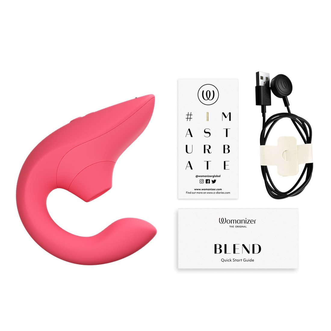 Klitorinis stimuliatorius - vibratorius „Blend“ - Womanizer