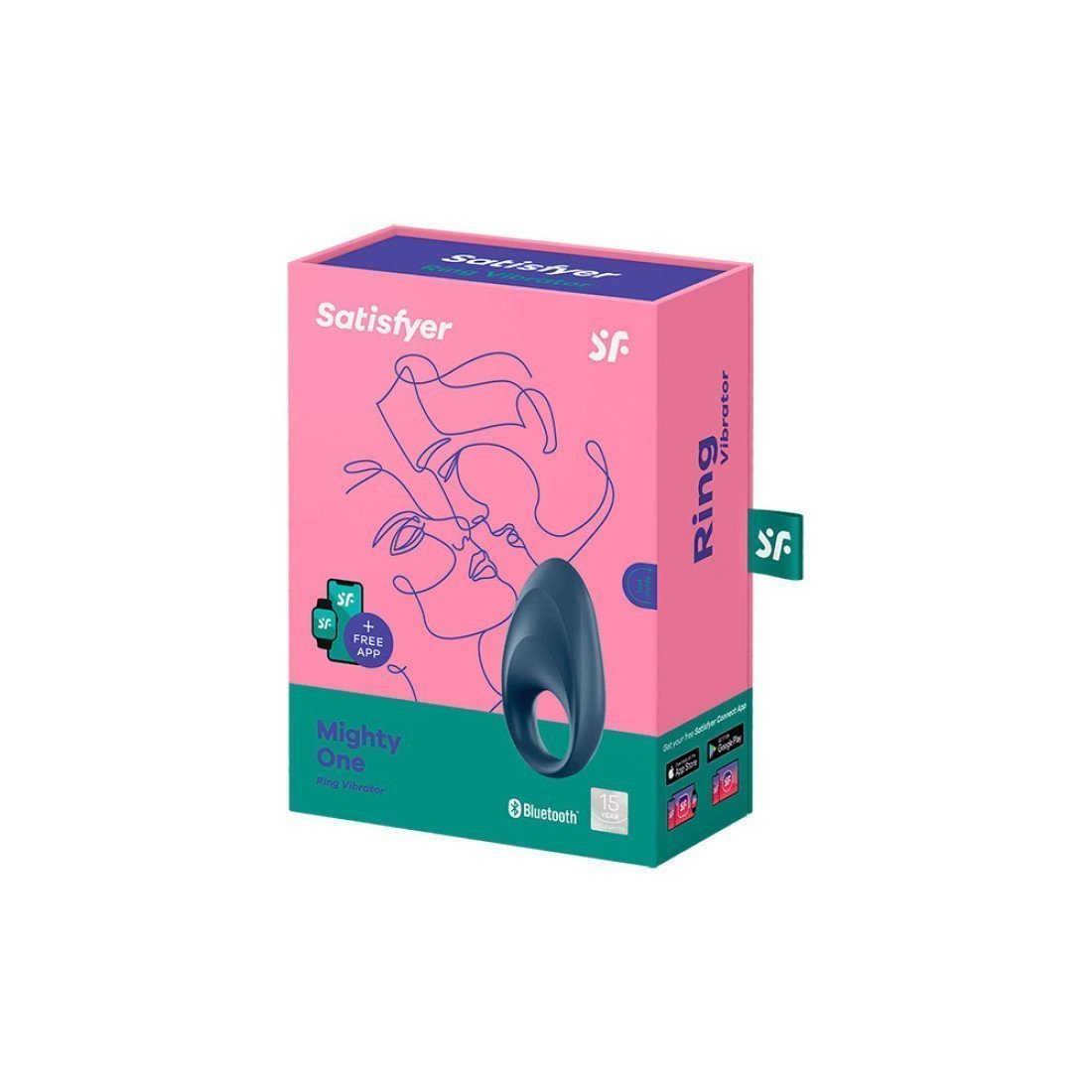Išmanusis penio žiedas „Mighty One“ - Satisfyer