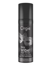 Stimuliuojantis gelis „Sexy Vibe! High Voltage“, 15 ml - Orgie