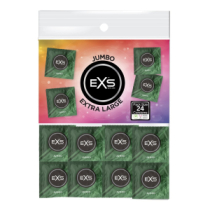 Dideli prezervatyvai „Jumbo“, 24 vnt. - EXS Condoms