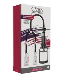 Spenelių pompa „Vacuum Nipple Pleasure Pump M/L“ - She.E.O