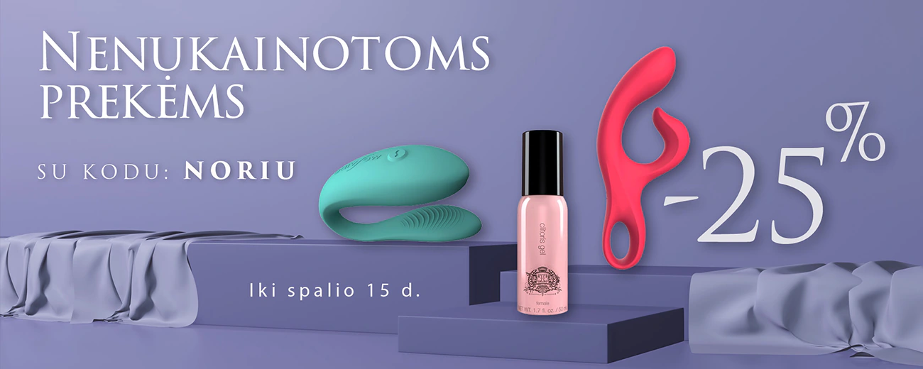 Erotines Prekės - Akcija