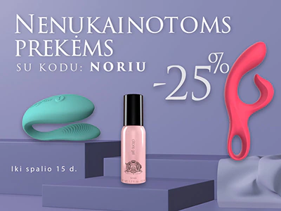 Erotines Prekės - Akcija