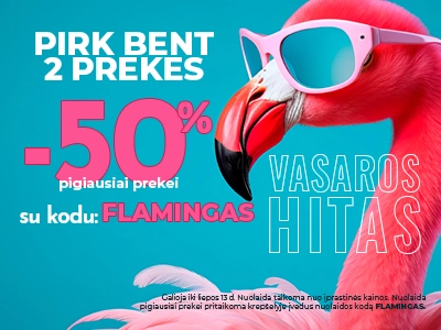 Sekso prekės - Vasaros hitas - Antrai prekei minus 50%