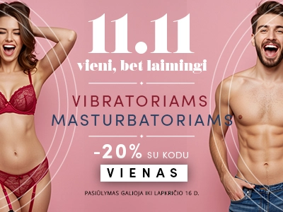 Sekso prekės - Vienišių dienos akcija