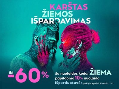 Sekso prekės - Žiemos išpardavimas iki -26%