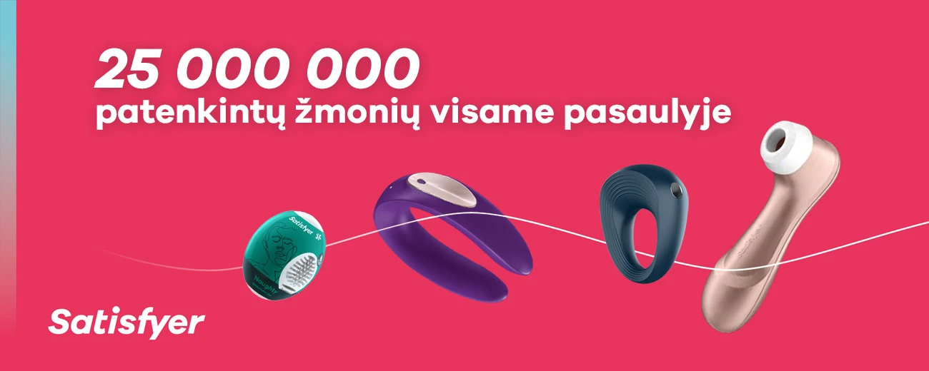 Satisfyer - Moterims, vyrams ir poromos