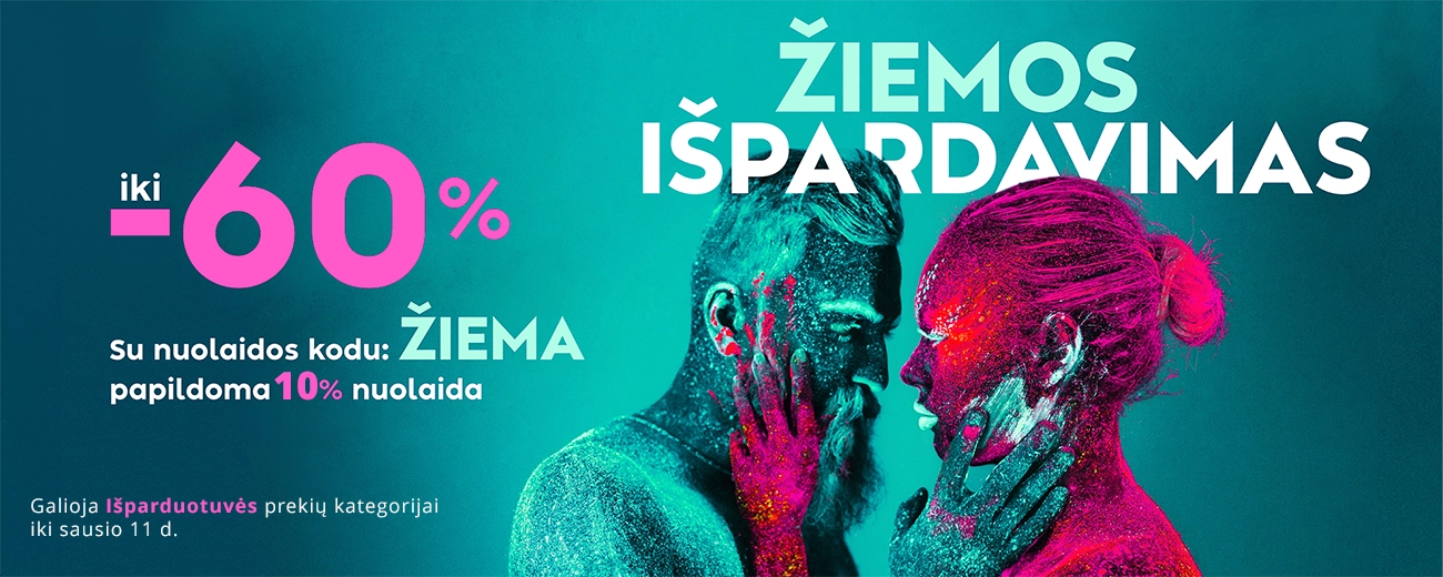 Sekso prekės - Žiemos išpardavimas iki -26%