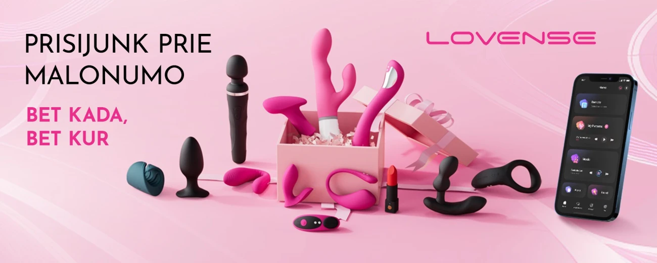 Lovense - išmanūs sekso žaislai