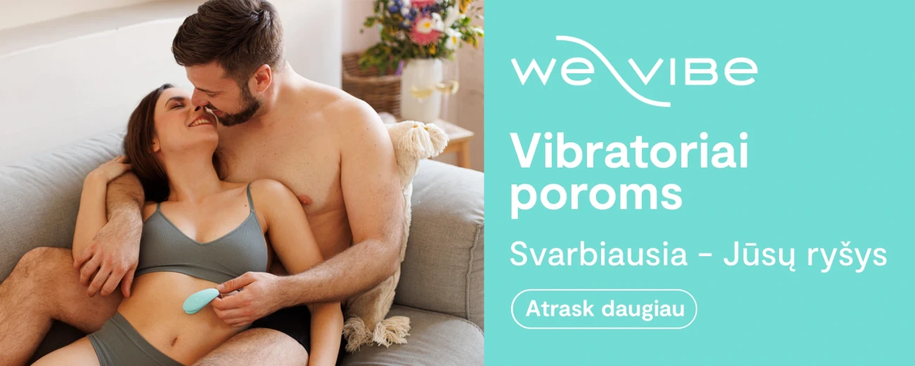 We-Vibe vibratoriai poroms