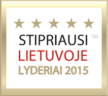 Stipriausi Lietuvoje Lyderiai 2015